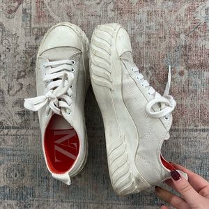 zara platform sneaker